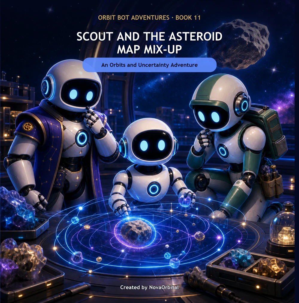Cover of Scout and the Asteroid Map Mix-Up