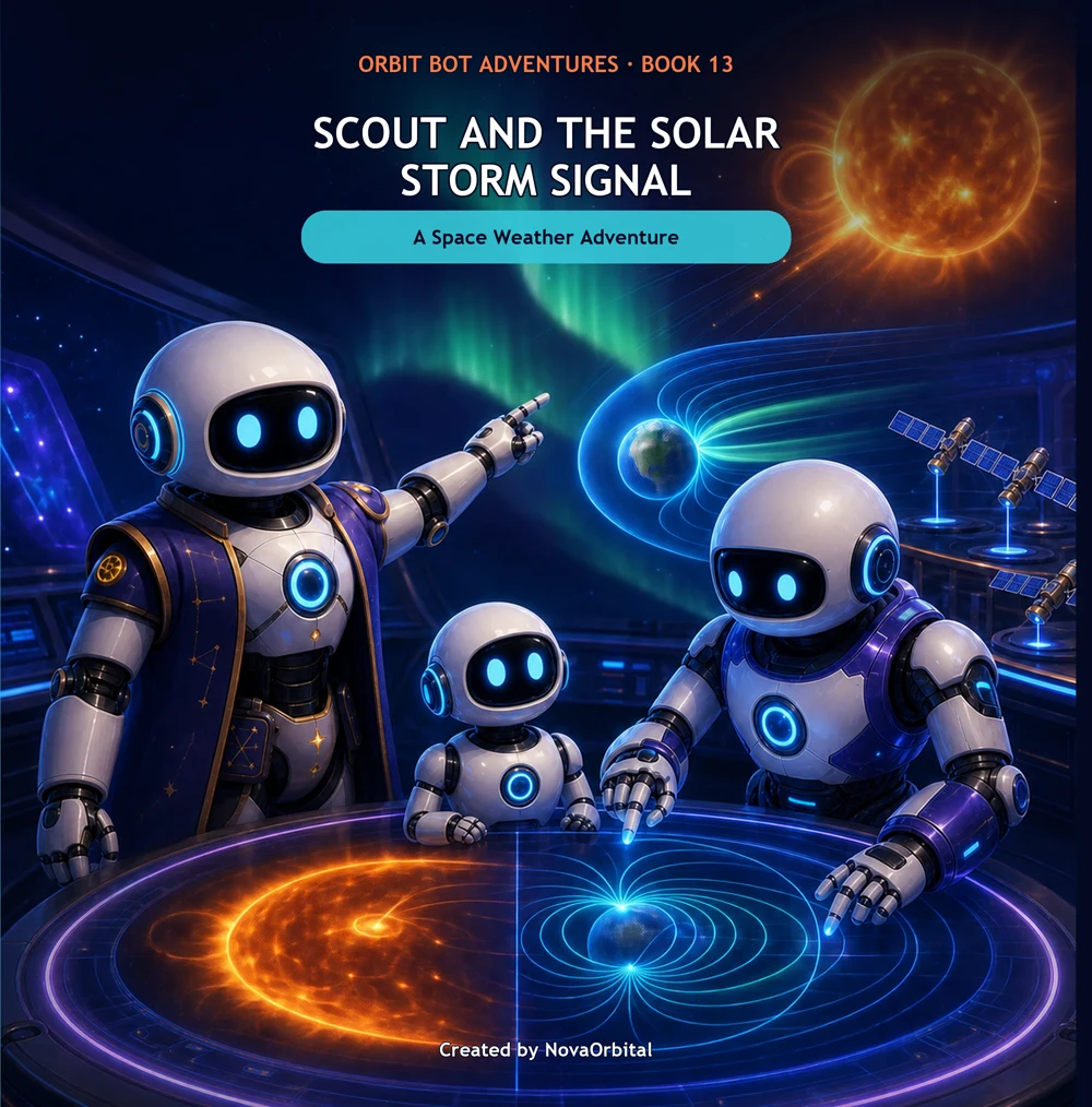 Cover of Scout and the Solar Storm Signal