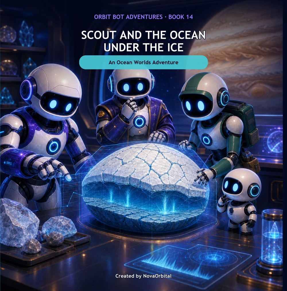 Cover of Scout and the Ocean Under the Ice