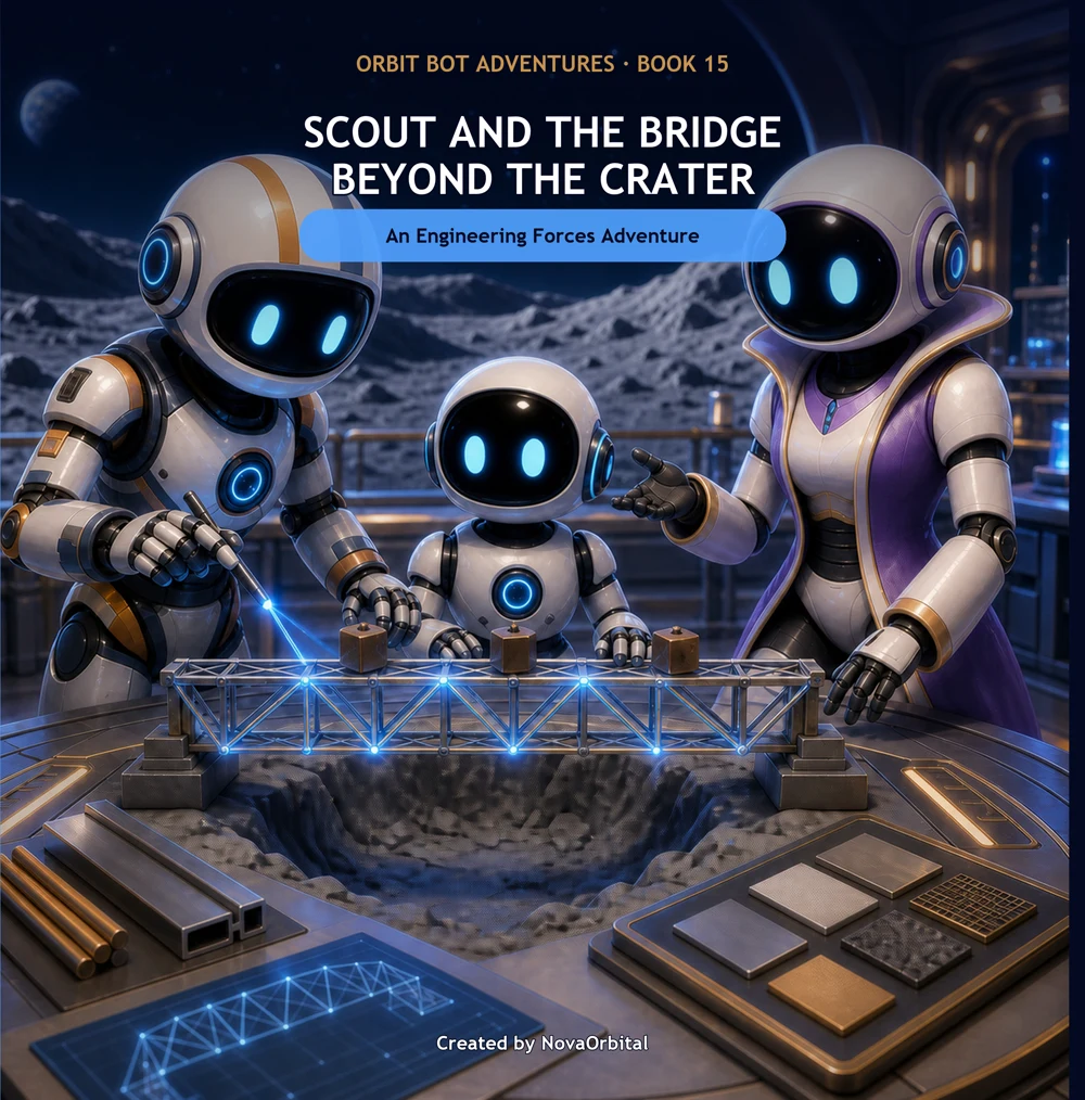 Cover of Scout and the Bridge Beyond the Crater