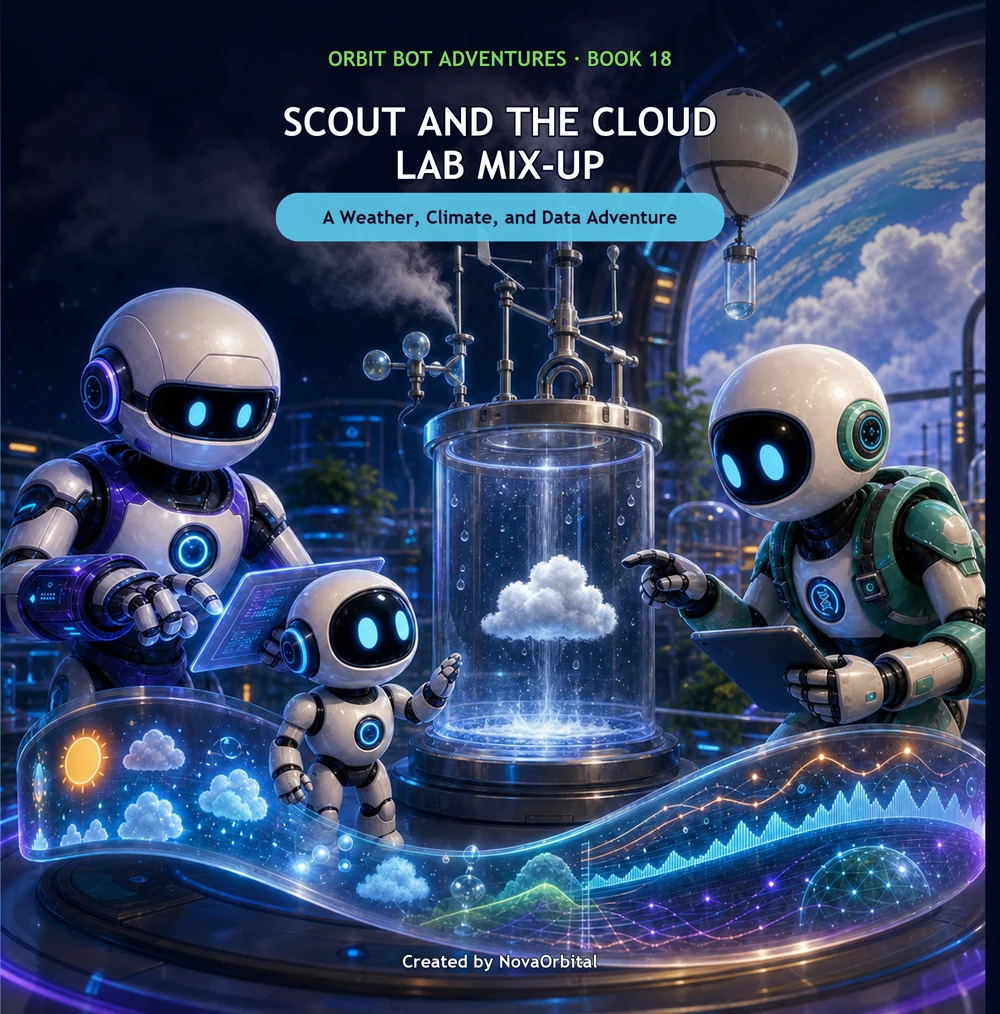 Cover of Scout and the Cloud Lab Mix-Up