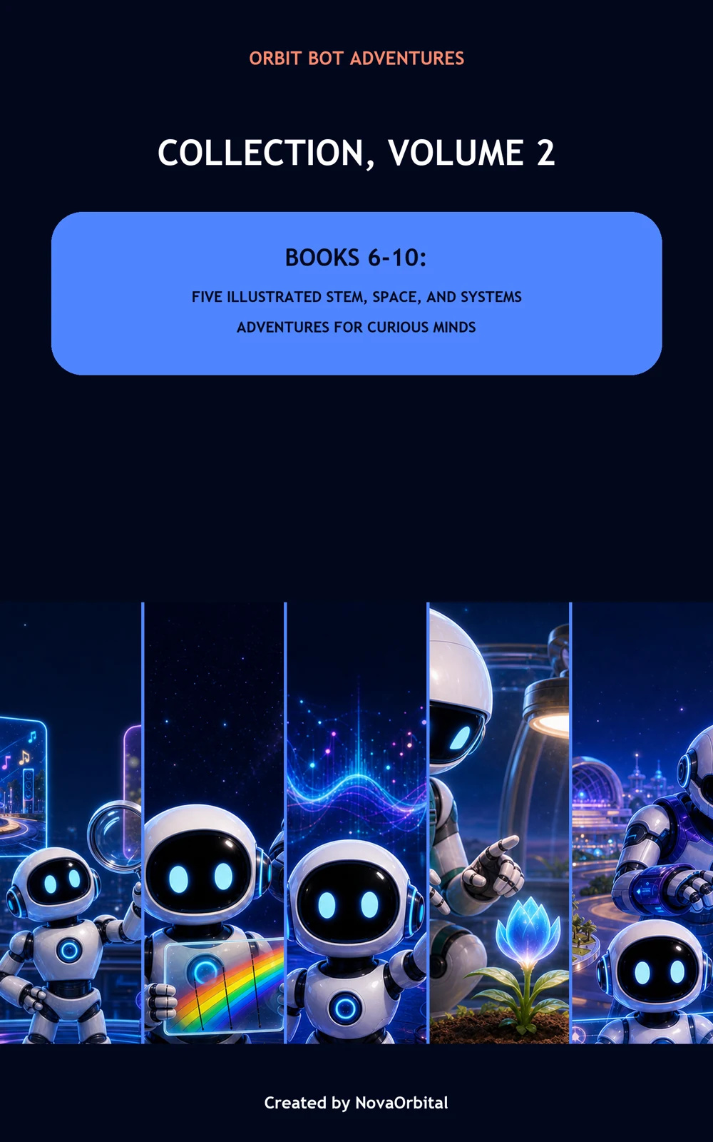 Cover of Orbit Bot Adventures Collection, Volume 2, Books 6 through 10