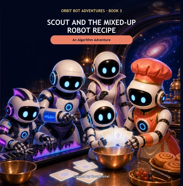 Scout and the Mixed-Up Robot Recipe cover